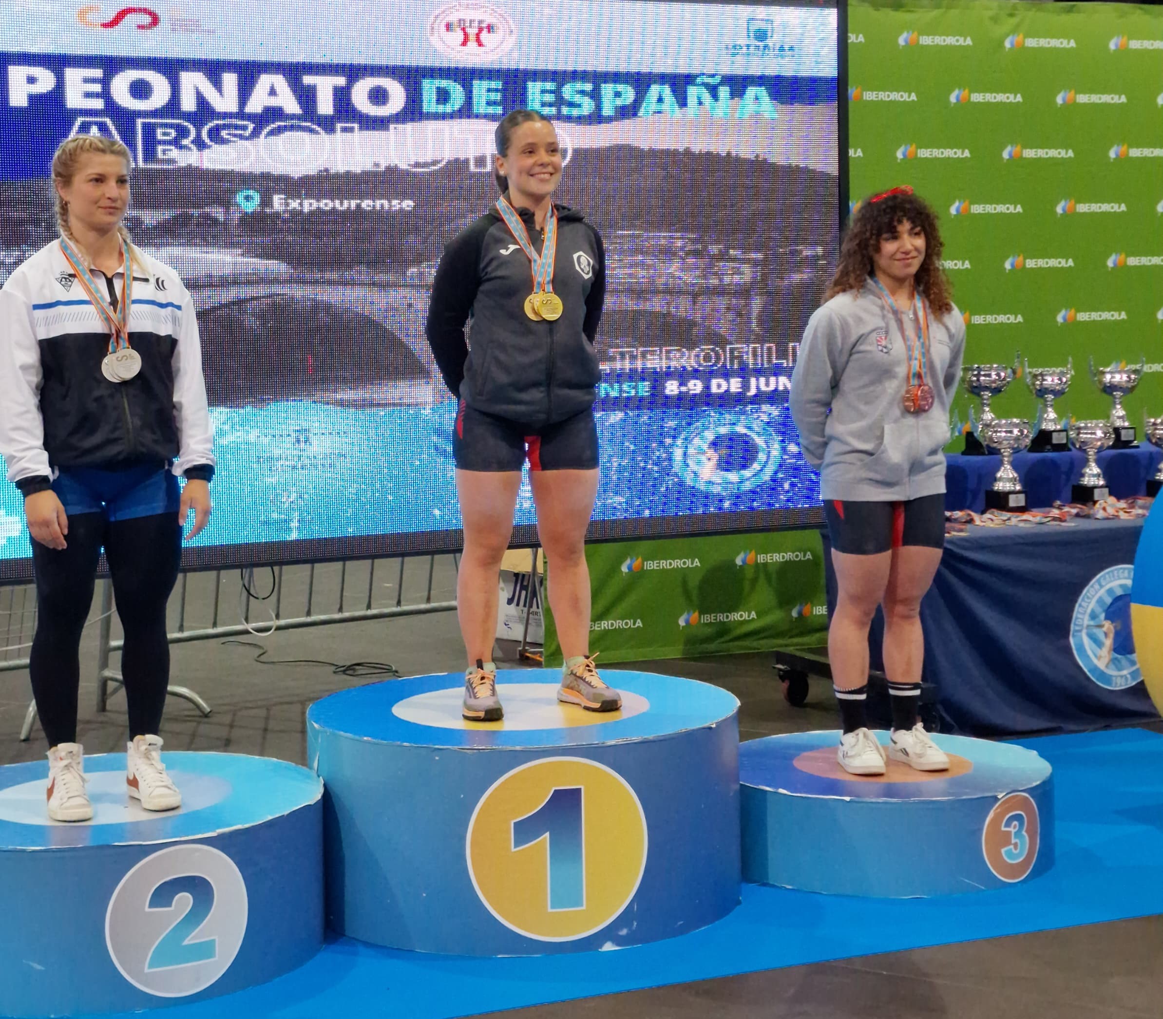 Trece podios para diez atletas navarros en el Campeonato de España Absoluto 2024